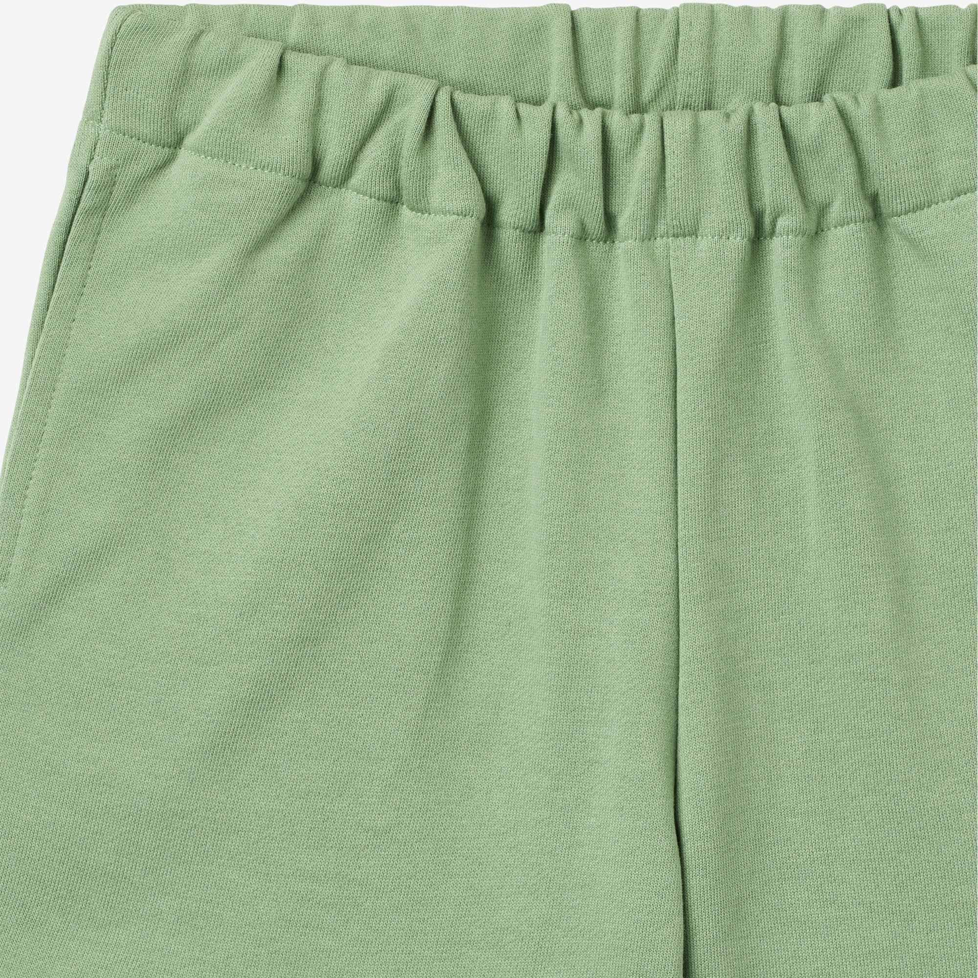 wheat-aksel-sweat-shorts-jungen-jade-green-bio image 3
