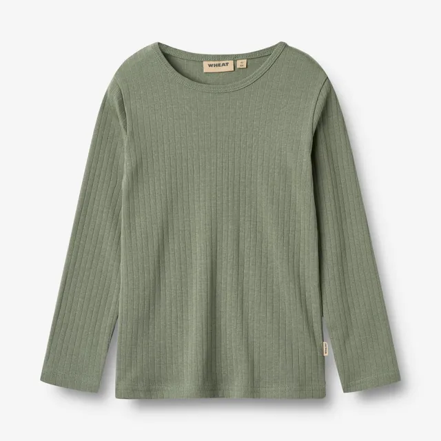 wheat-stig-l-s-t-shirt-langarmshirt-dusty-green-gr-92 image 1