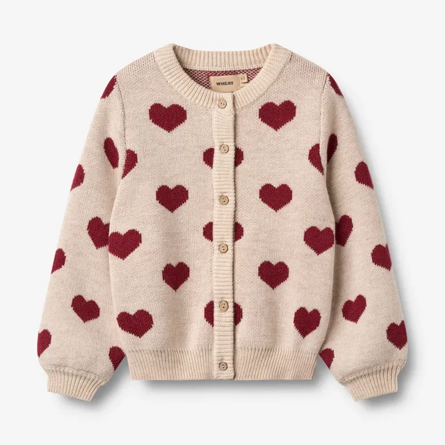 wheat-clothing-vikki-jacquard-cardigan-merinowolle-offwhite image 1