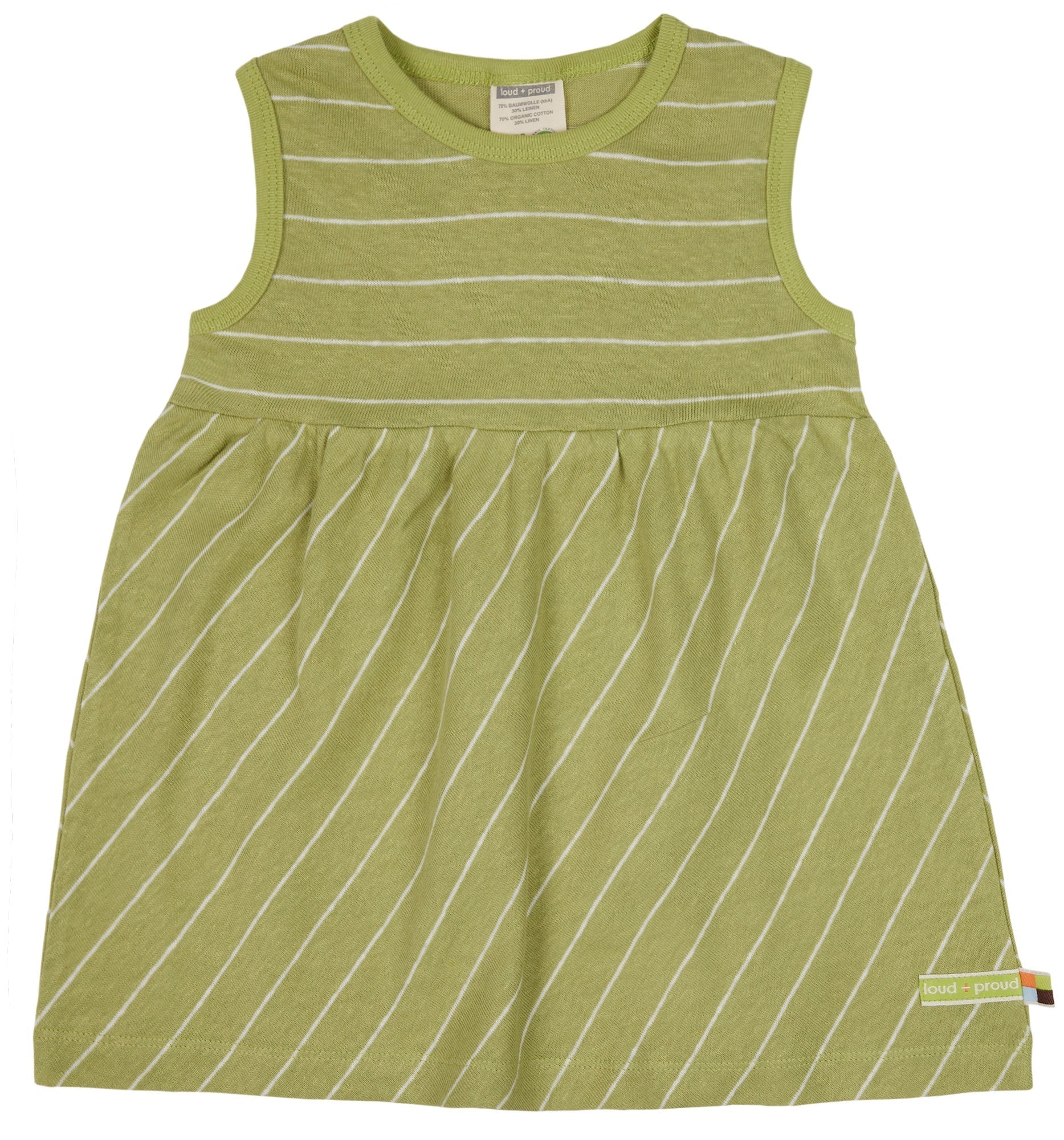 loud-proud-classics-kleid-streifen-kleid-aster-leinen image 3