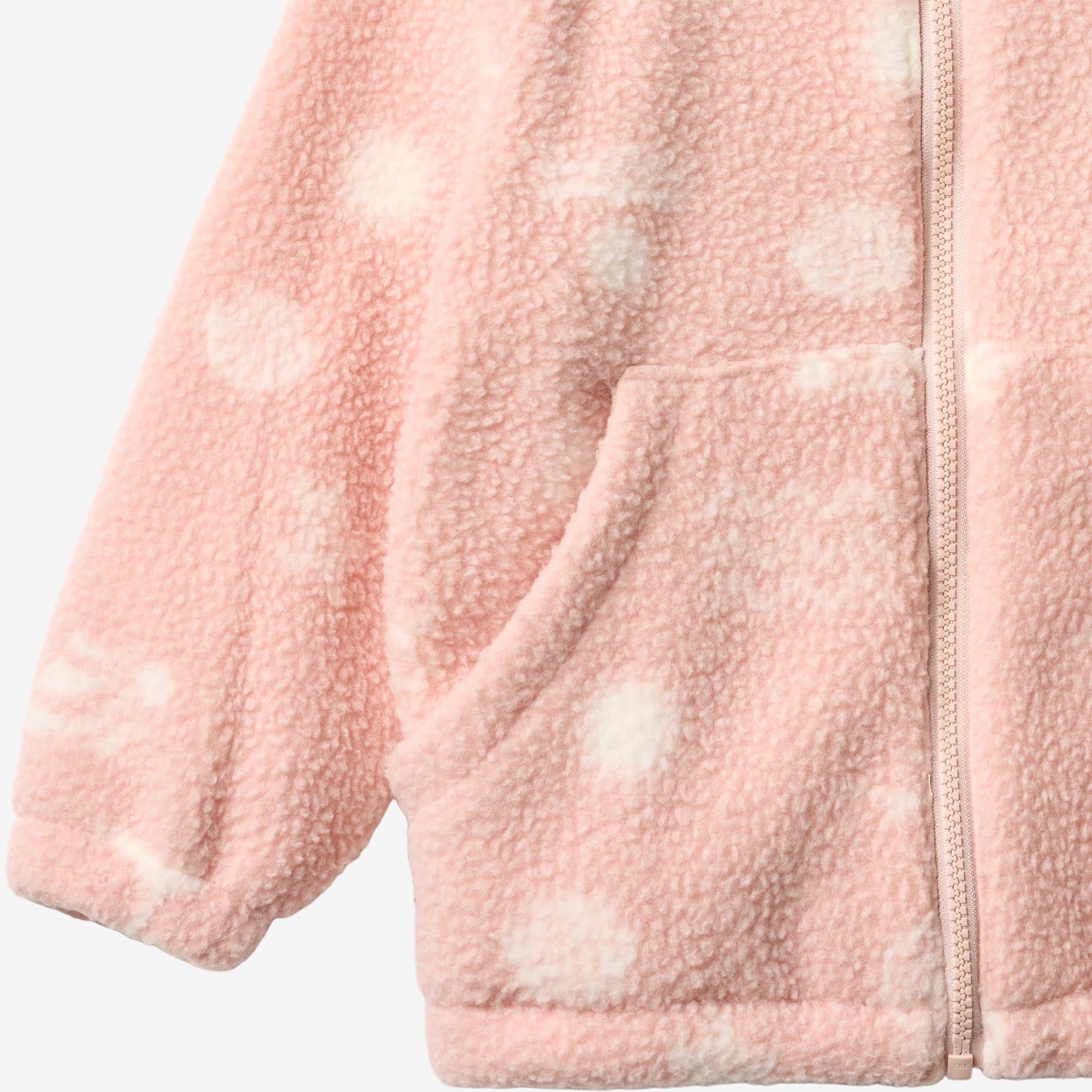 wheat-outerwear-helge-fleecejacke-kinder-cameo-rose-jacquard image 3