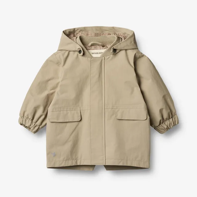 wheat-alke-parka-warm-stone-wasserdicht-baby image 1