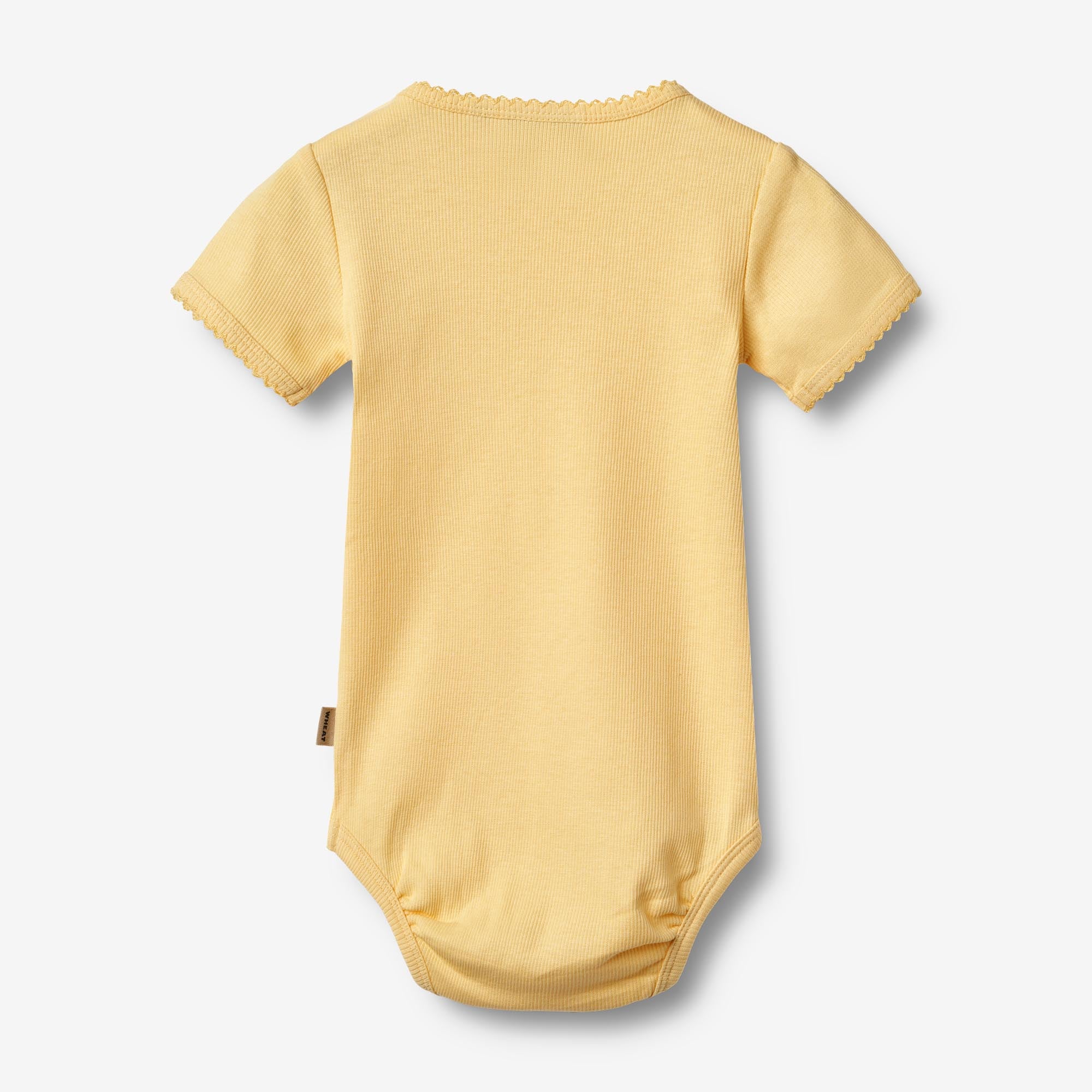 wheat-elisa-rip-body-kurzarm-golden-yellow-bio-baumwolle image 2