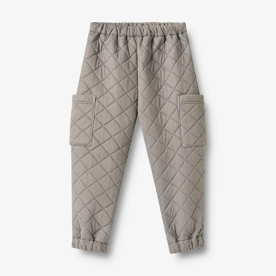 wheat-outerwear-thermo-cargo-pants-nane-hose-brown-stripe-recycelt image 1