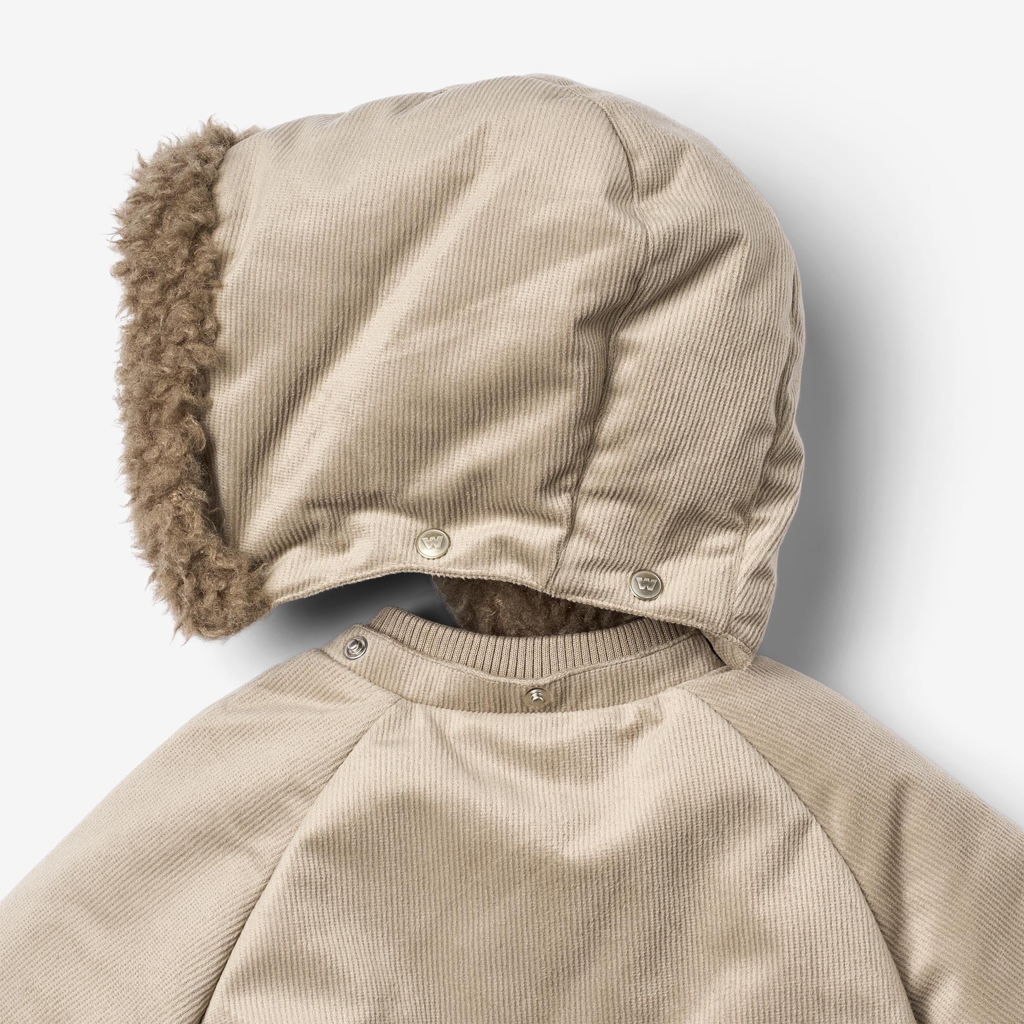 wheat-billo-puffer-jacke-baby-grey-stone-recycling-cord image 3
