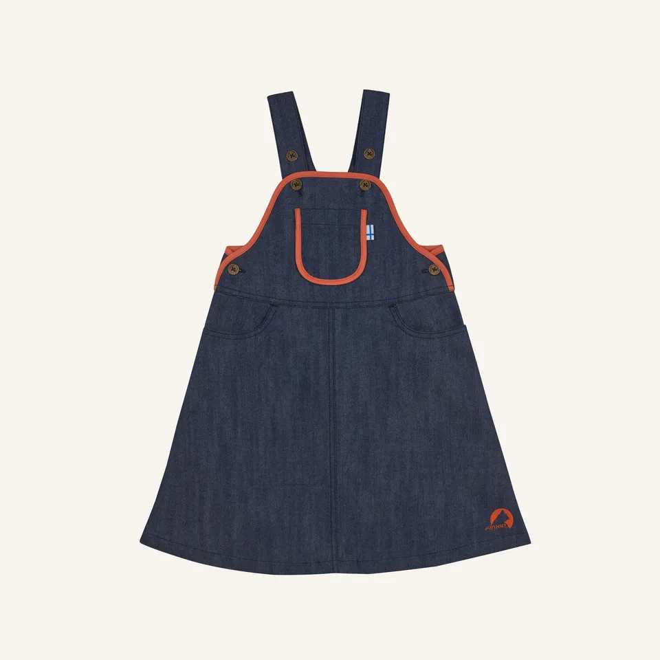 finkid-husky-majali-denim-jeanskleid-kinder-denim-110-120 image 1