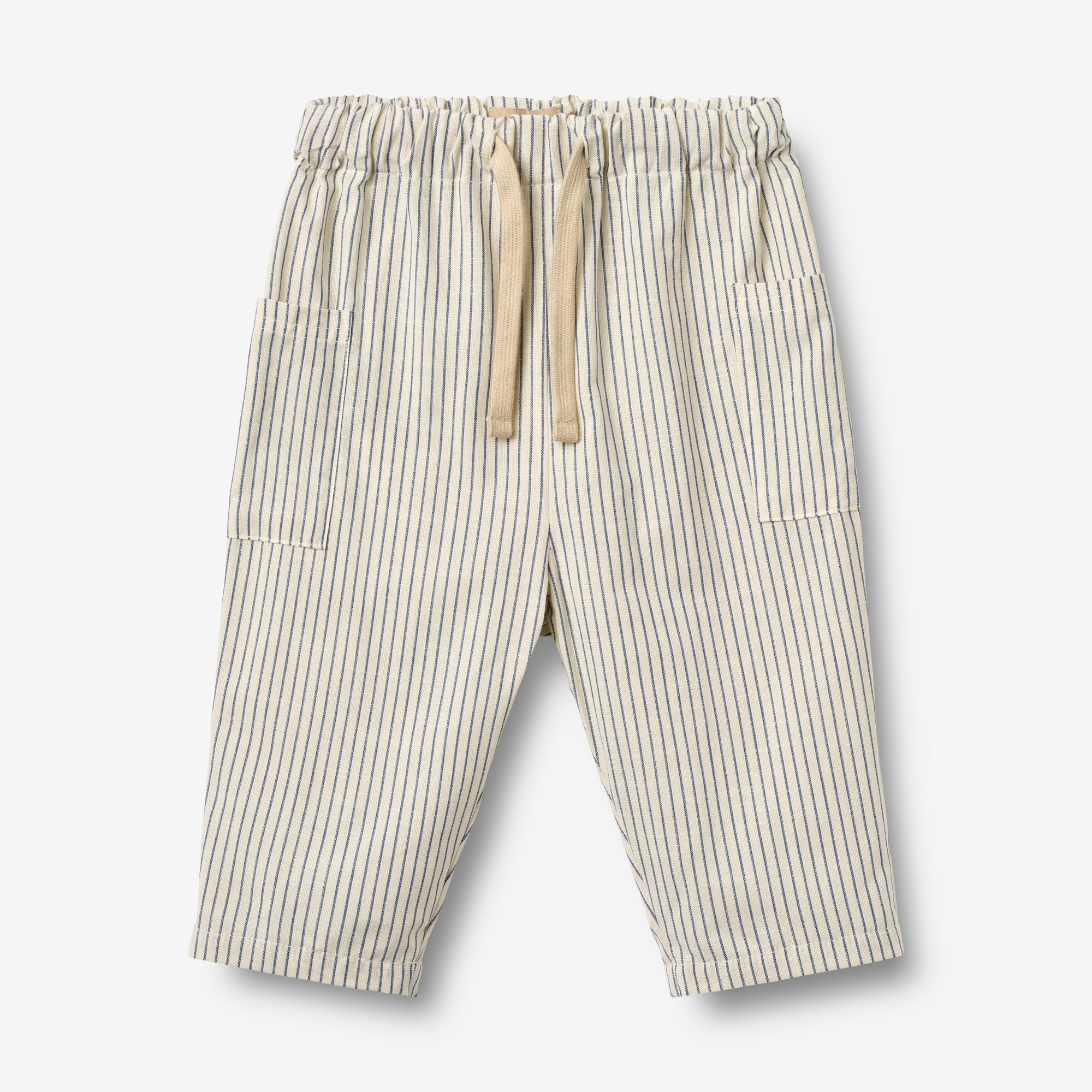wheat-arne-hose-dark-blue-stripe-bio-baumwolle image 1
