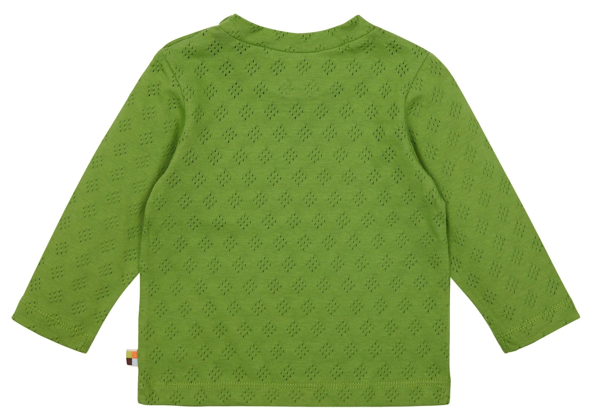 loud-proud-classics-shirt-lochmuster-langarm-grass-86-92-jacquard image 2
