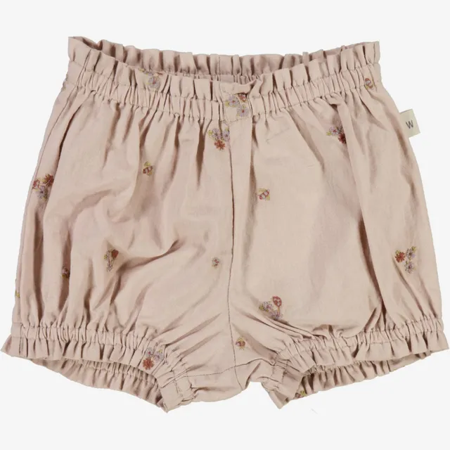 wheat-angie-nappy-pants-embroidery-flowers-baby-shorts-bio image 1