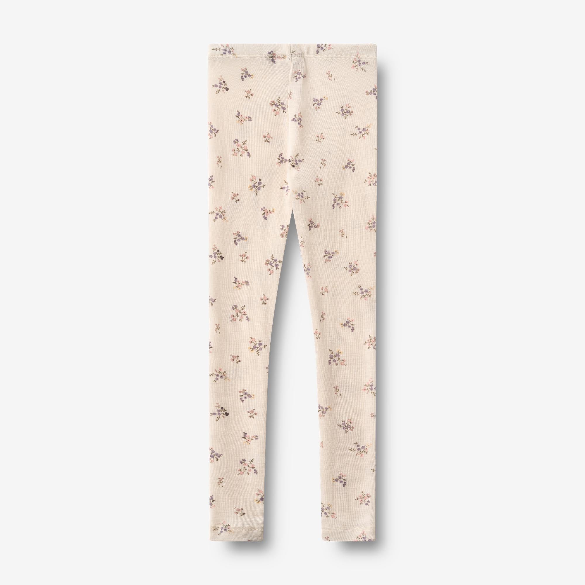 wheat-agi-wollleggings-eggshell-merino-leggings-blumen-kinder image 2