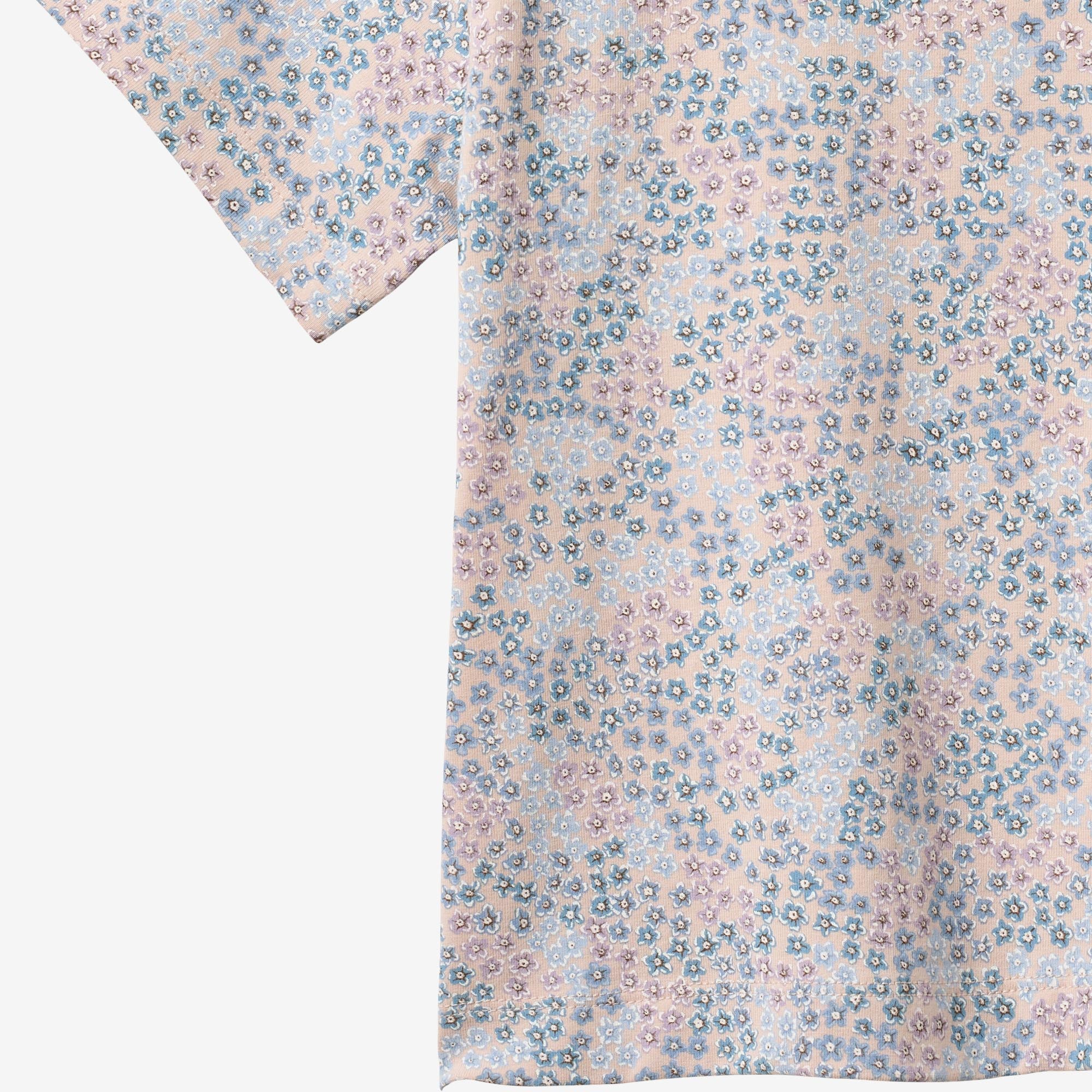 wheat-ella-t-shirt-powder-blue-flowers-m-dchen-kurzarm image 3