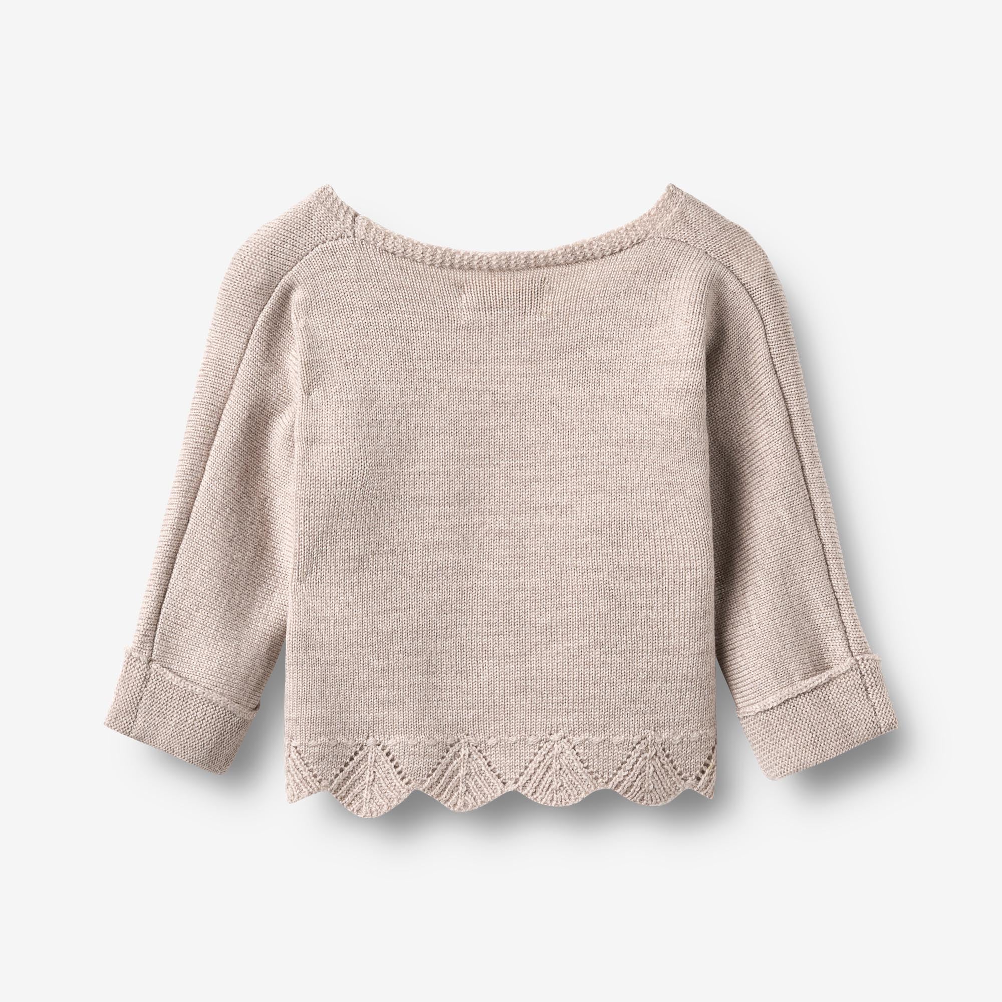 wheat-cleo-lace-wickelcardigan-baby-merinowolle-pale-lilac image 5
