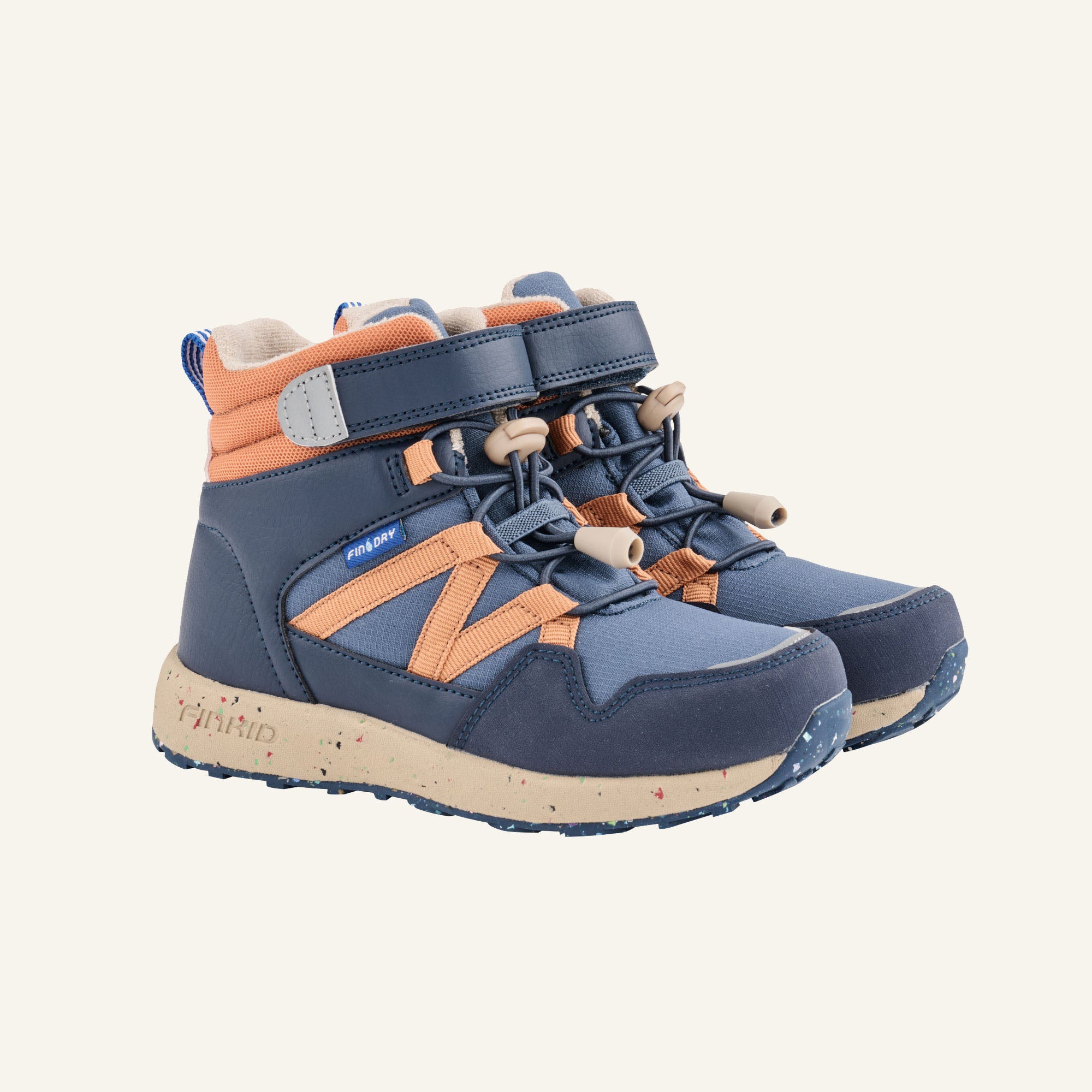 finkid-husky-lammikko-stiefel-bluestone-denim-30-wasserdicht image 1