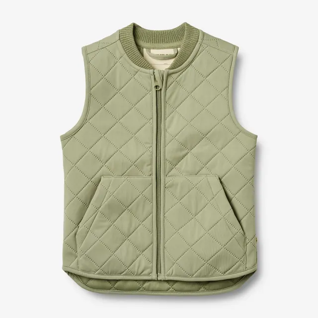 wheat-ede-thermo-weste-green-tea-recyceltes-polyester image 1
