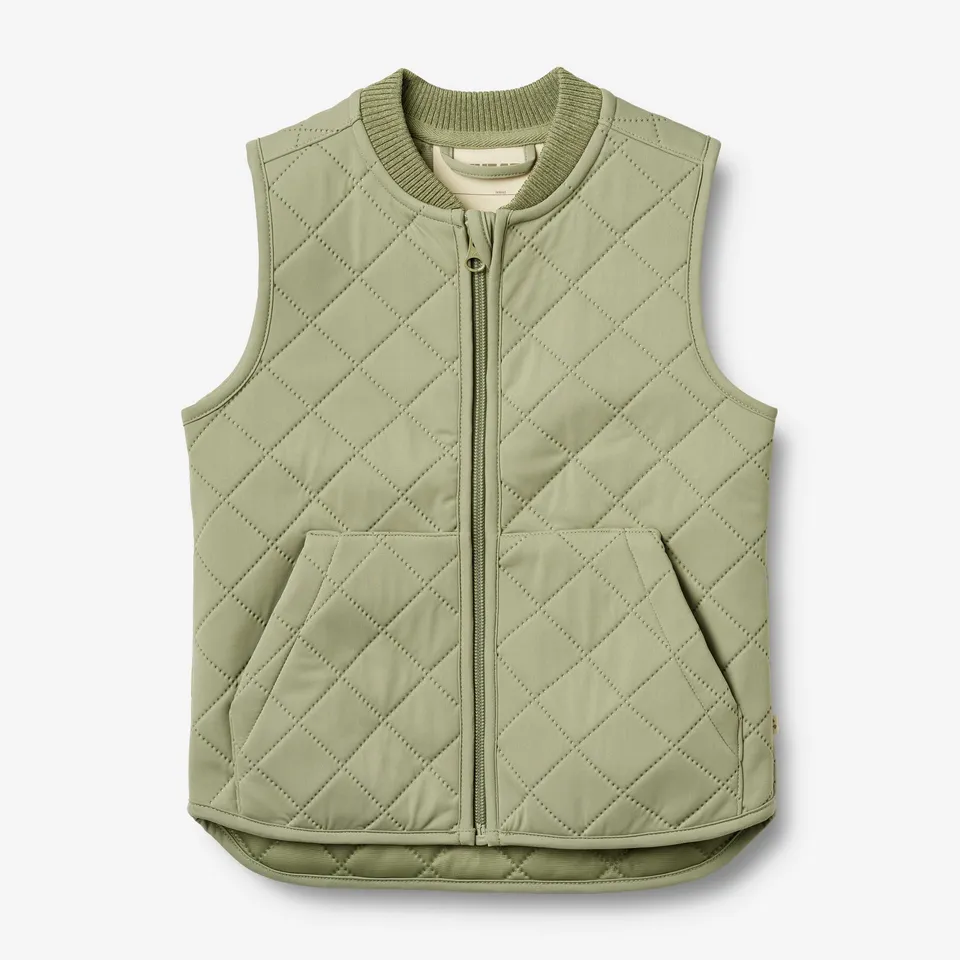 wheat-ede-thermo-weste-green-tea-recyceltes-polyester image 1