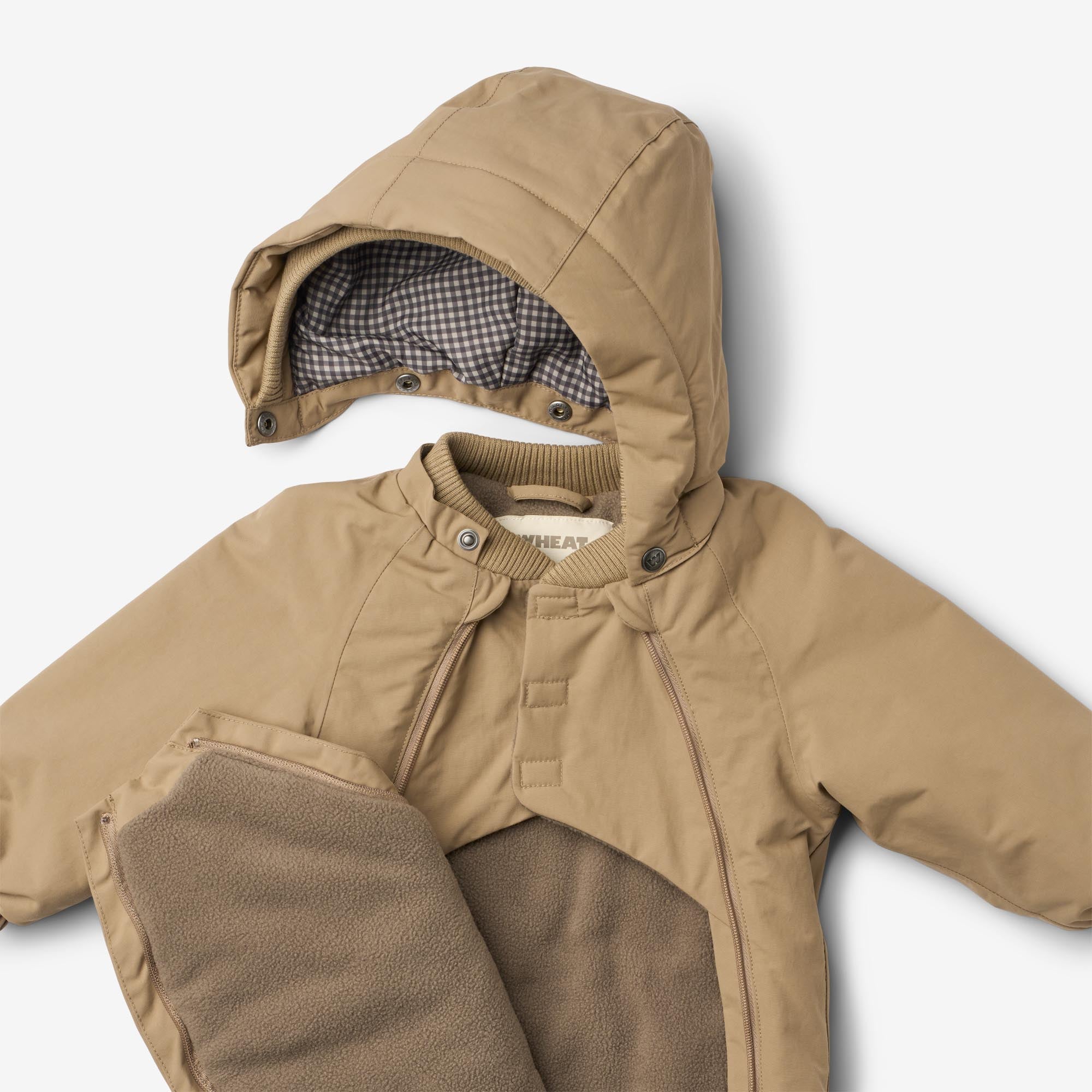 wheat-sascha-technical-jacke-walnut-wasserdicht-baby image 5