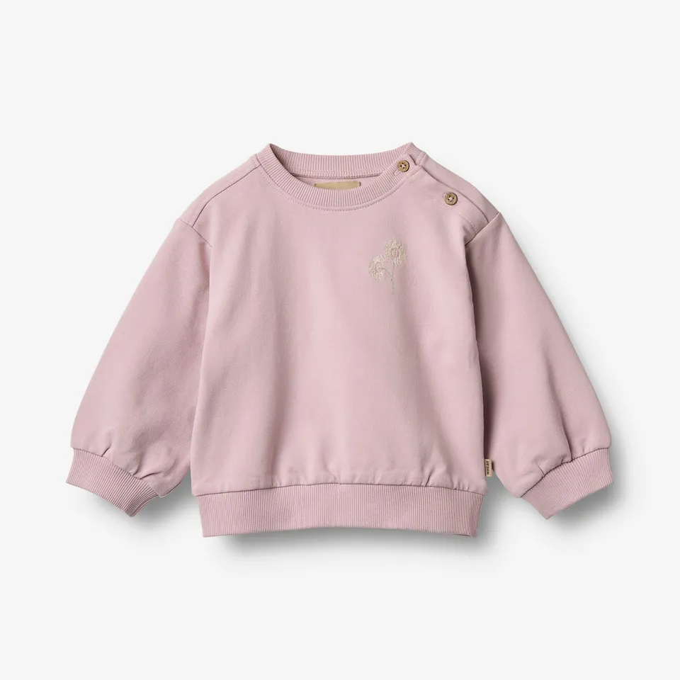 wheat-eliza-sweatshirt-baby-lavender-mist-bio-baumwolle image 1