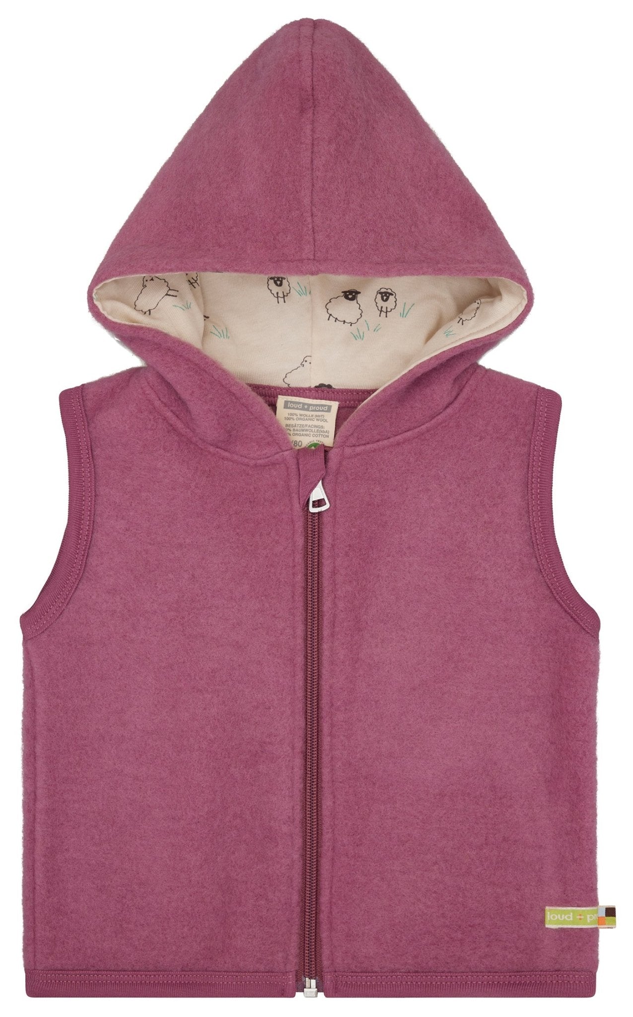 loud-proud-classics-weste-merino-wollfleece-curry image 4