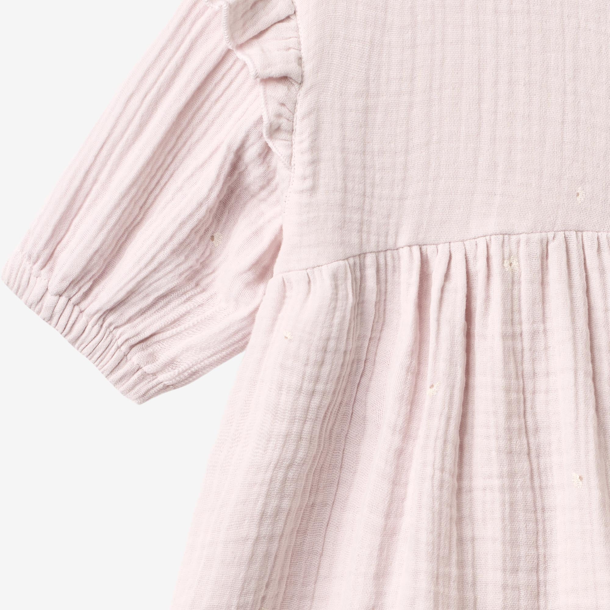 wheat-gro-kleid-3-4-arm-lila-blumen-bio image 3