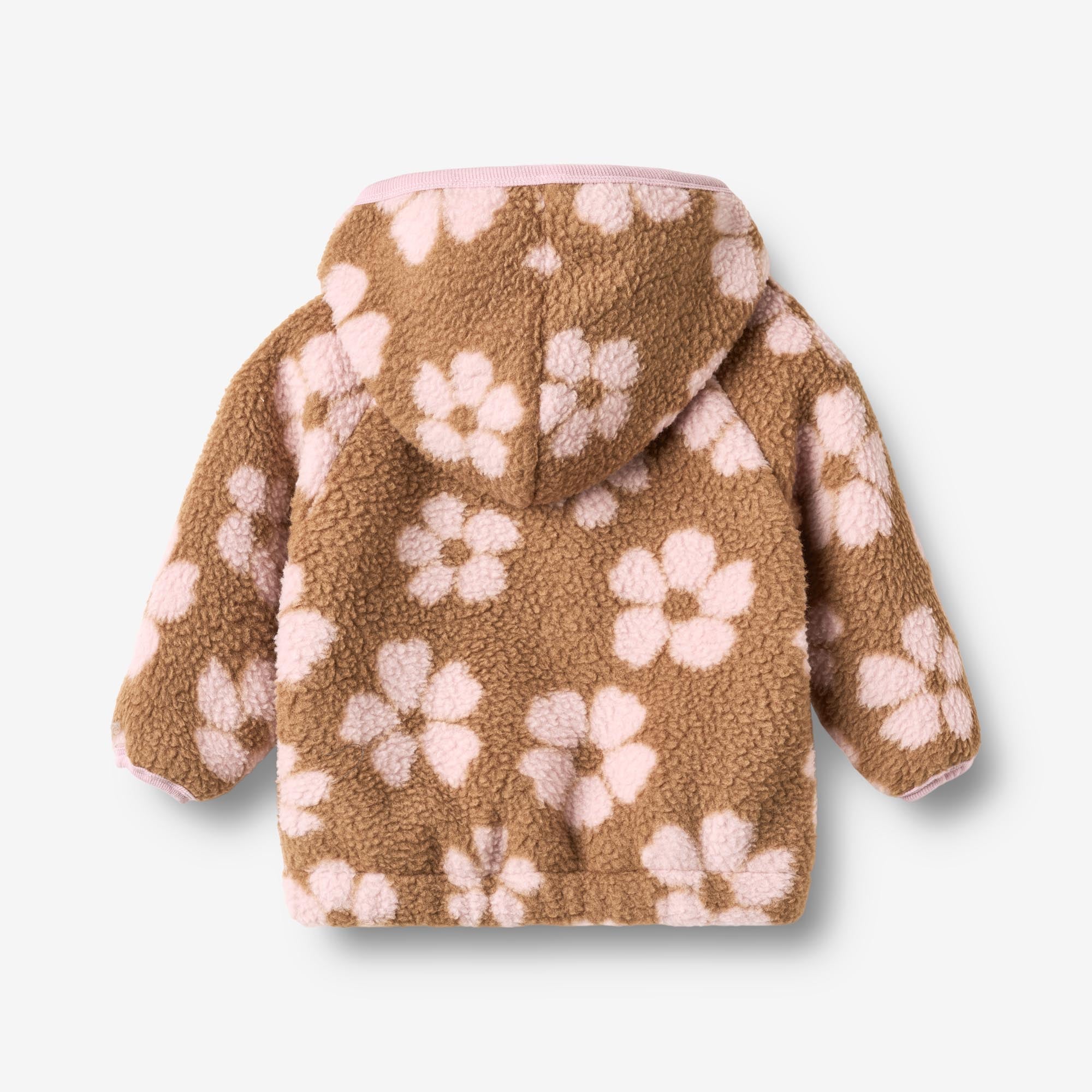 wheat-martinus-fleecejacke-warm-hazel-flowers-recycling image 6