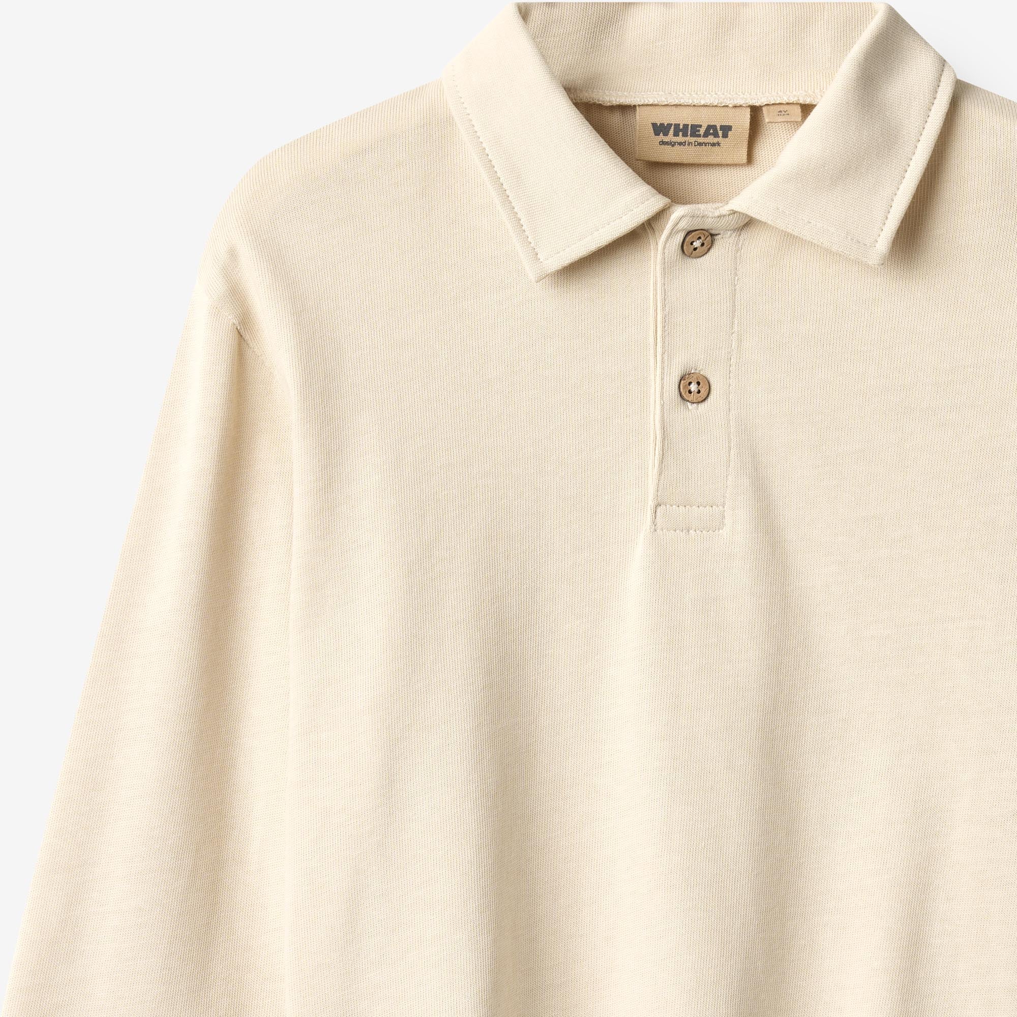 wheat-yves-langarm-polo-offwhite-bio-baumwolle-kinder image 3