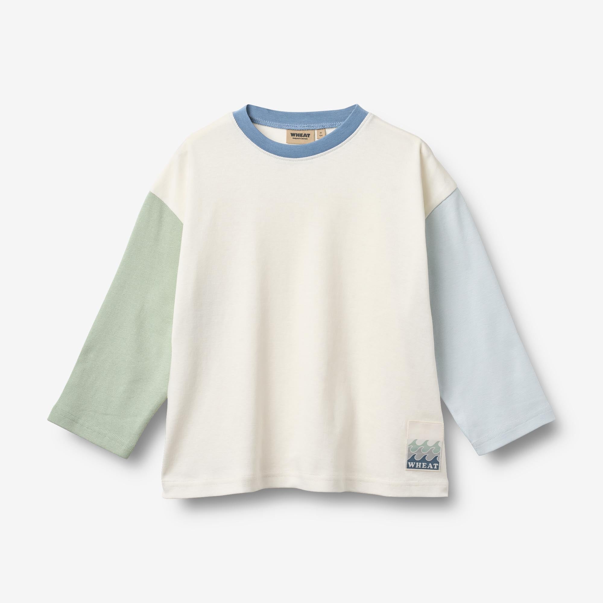wheat-axe-langarm-t-shirt-ivory-kinder-shirt-bio-baumwolle image 1