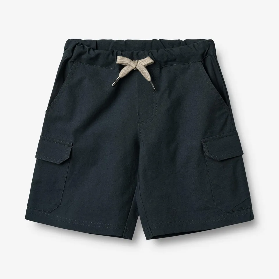 wheat-astor-shorts-kinder-navy-bio-baumwolle-taschen image 1