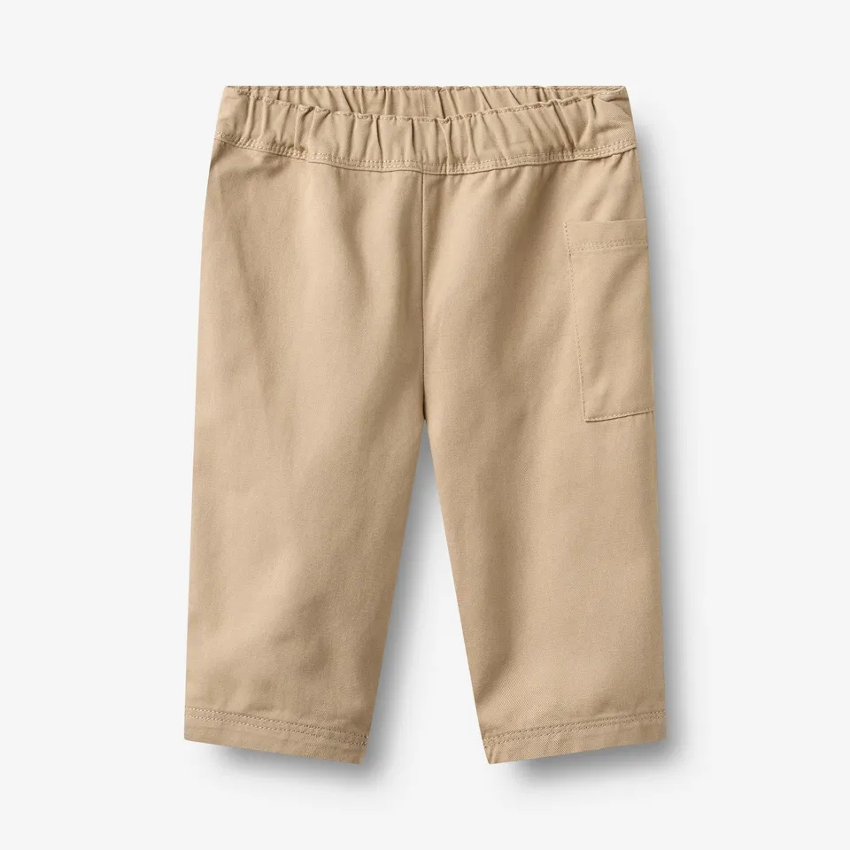 wheat-hose-jeppe-babyhose-sand-stone-bio-twill image 1