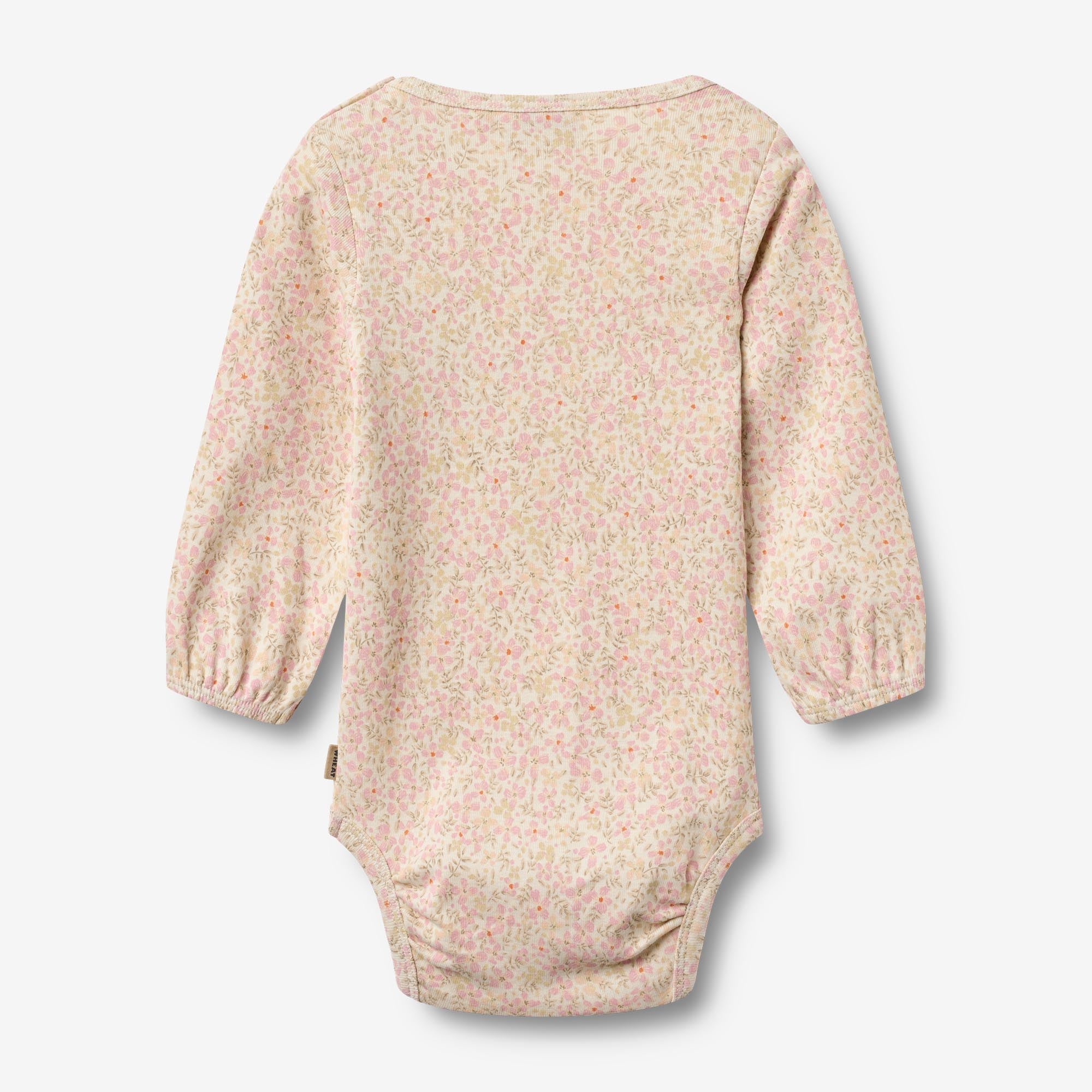 wheat-elmine-body-langarm-coral-flowers-bio-baumwolle-baby image 2