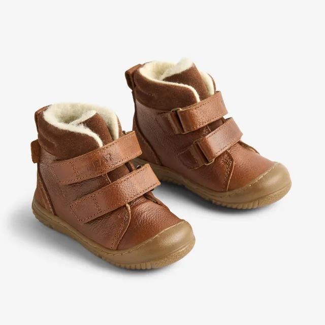 wheat-snug-tex-winterboot-cognac-leder-wollfutter image 1