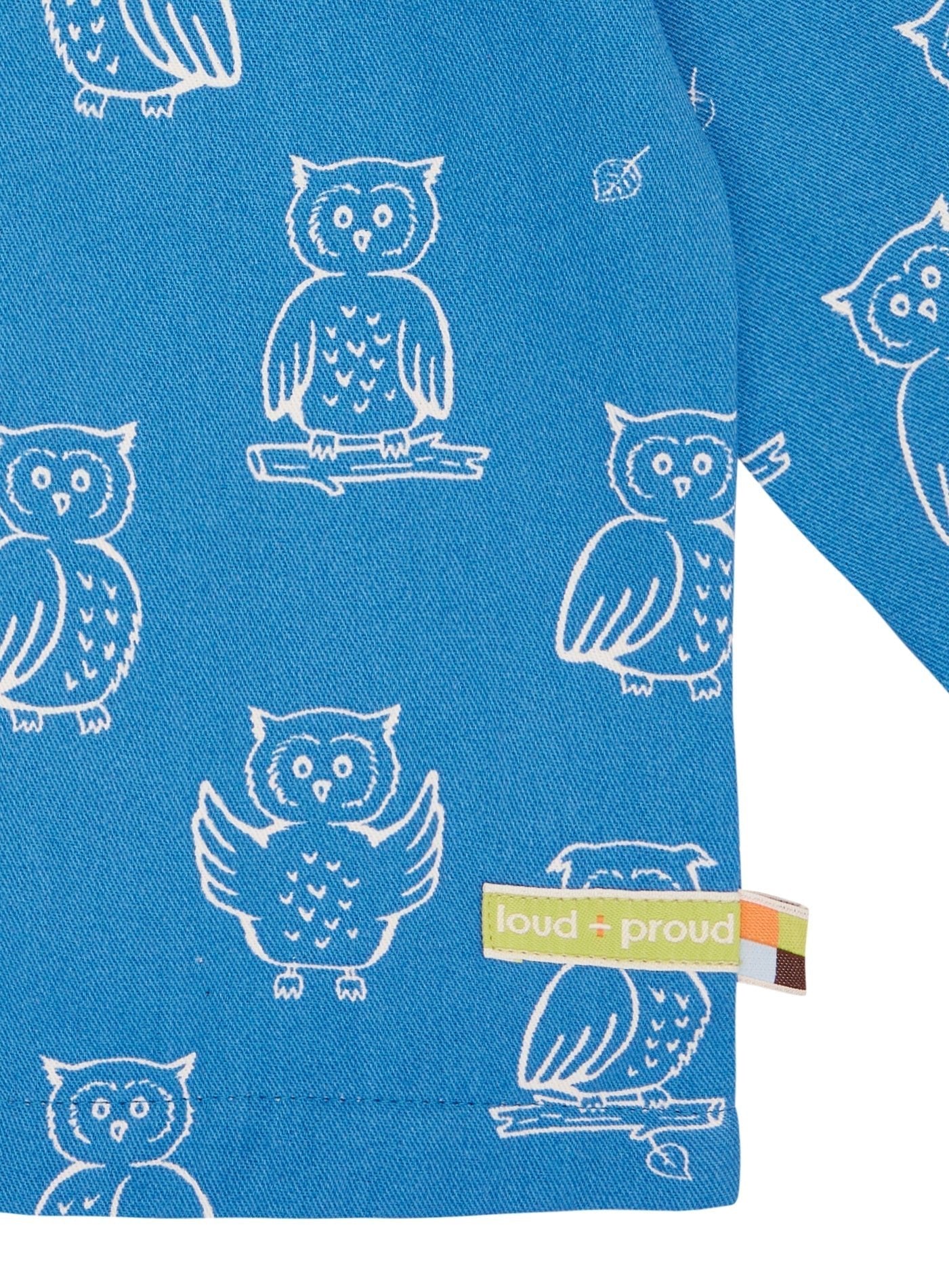 loud-proud-classics-jacke-mit-druck-azur-98-104-baumwolle image 4