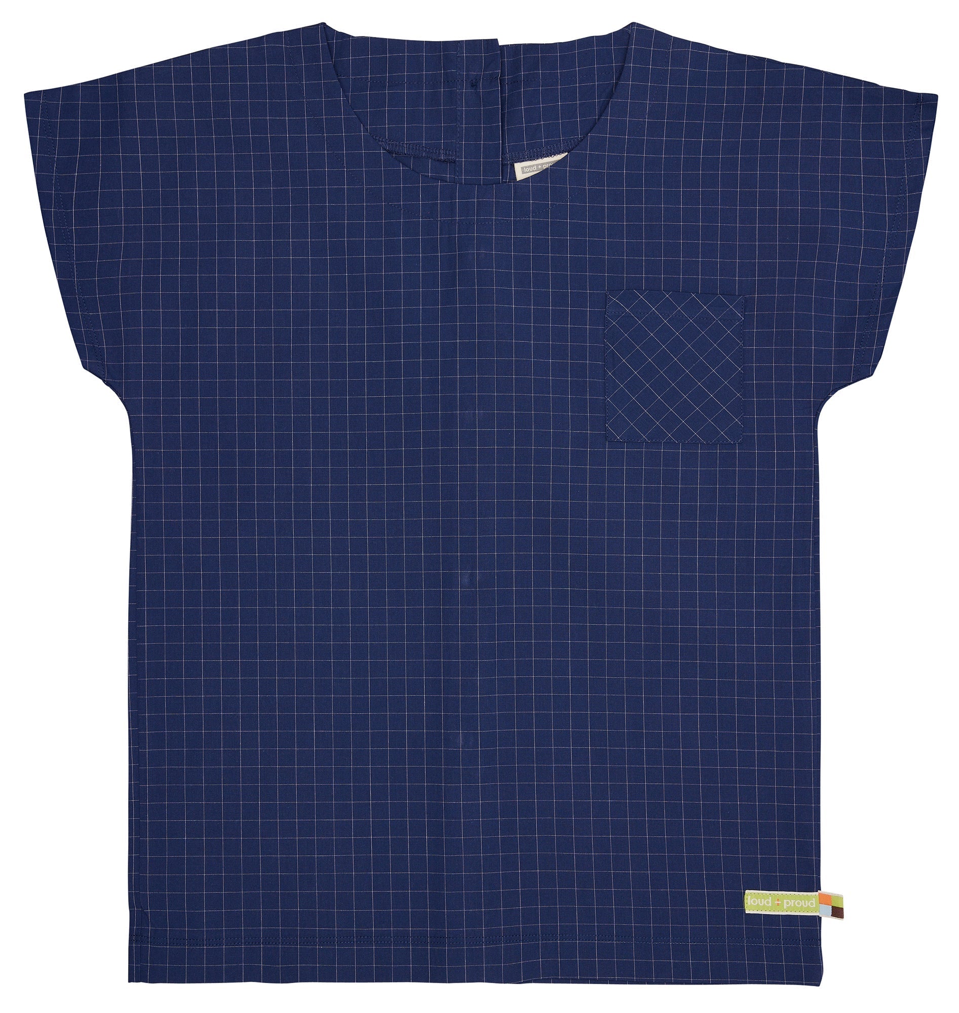 loud-proud-classics-bluse-karo-popelinebluse-aster-134-140 image 5