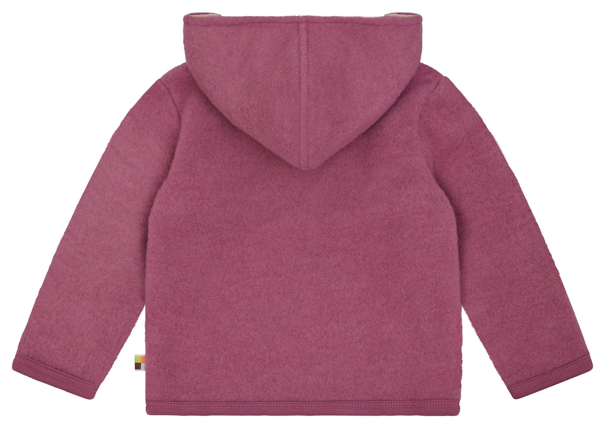 loud-proud-classics-merino-wollfleece-jacke-mit-kapuze-curry image 5