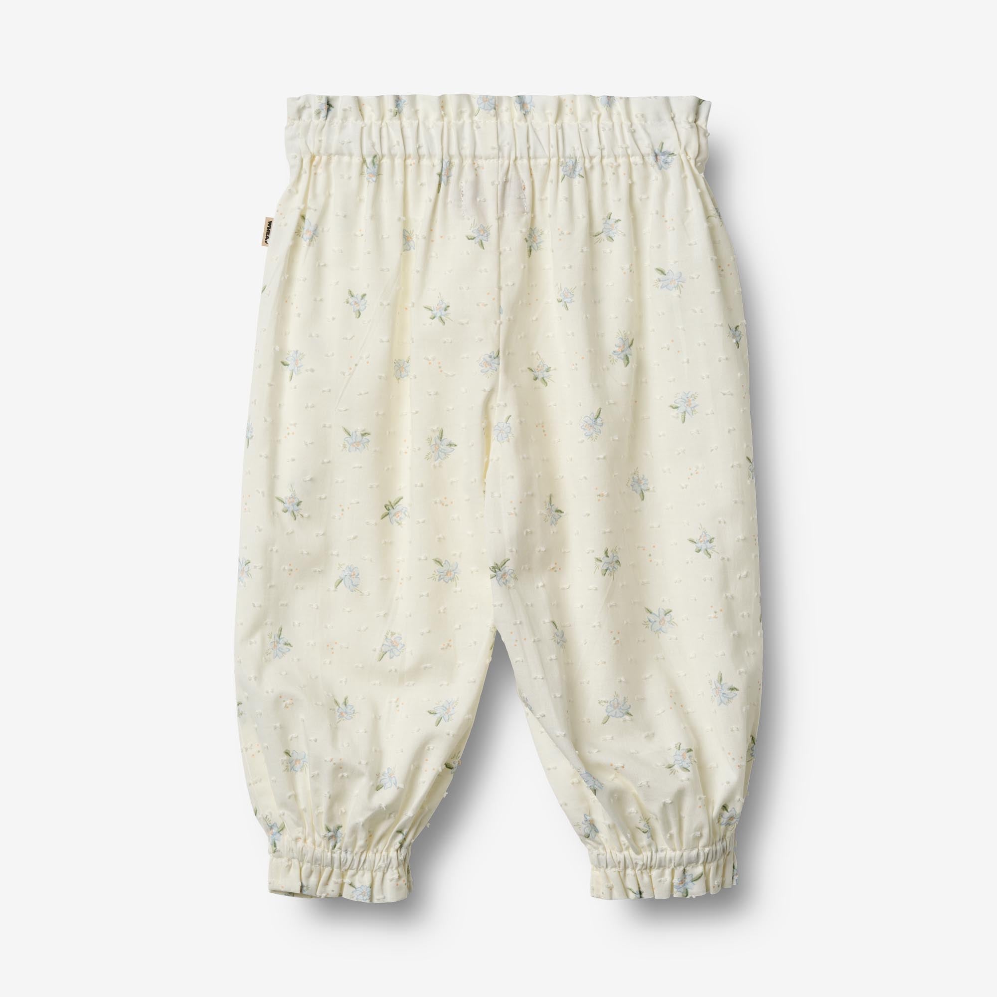 wheat-polly-hose-blue-flowers-bio-baumwolle image 2