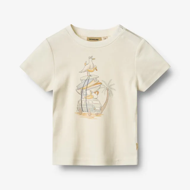 wheat-ricco-t-shirt-baby-ivory-bio-baumwolle image 1