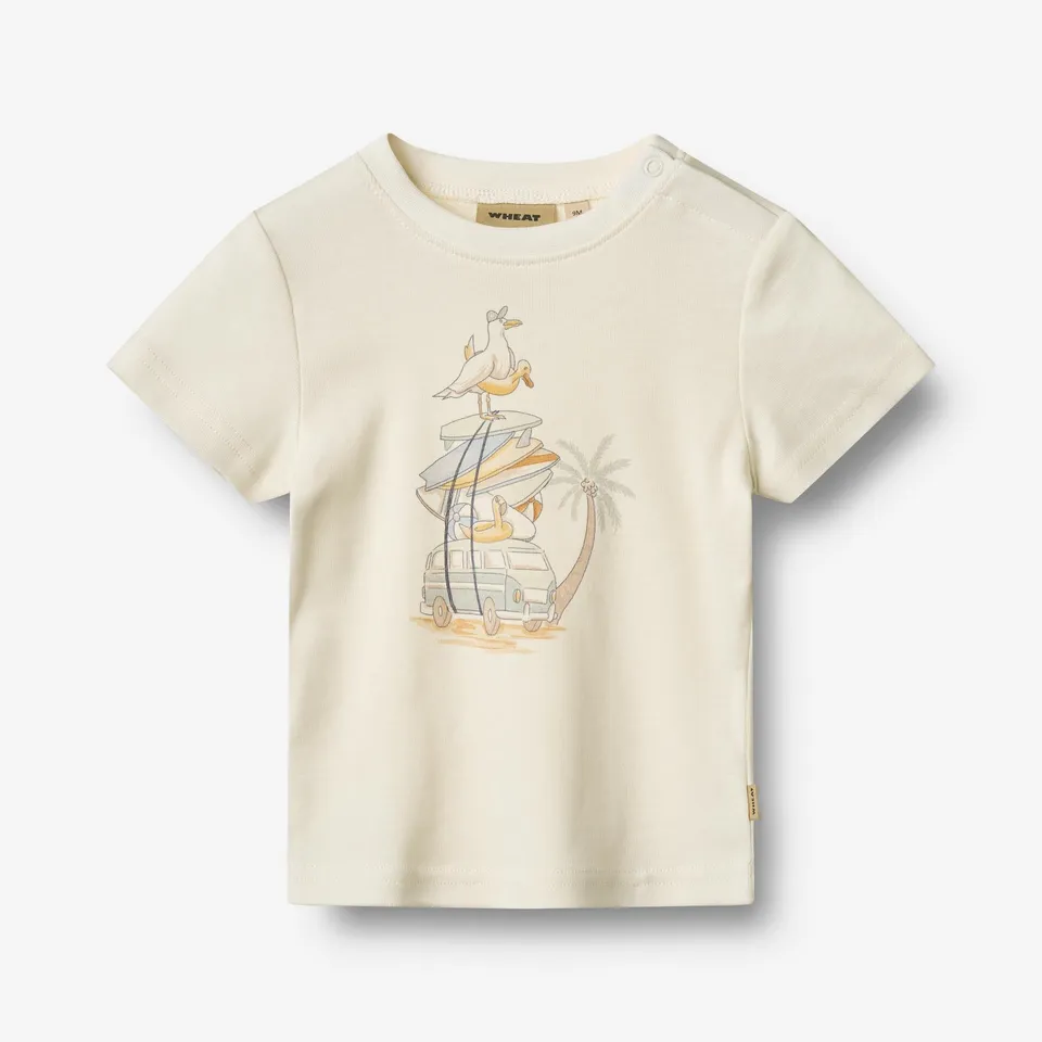 wheat-ricco-t-shirt-baby-ivory-bio-baumwolle image 1