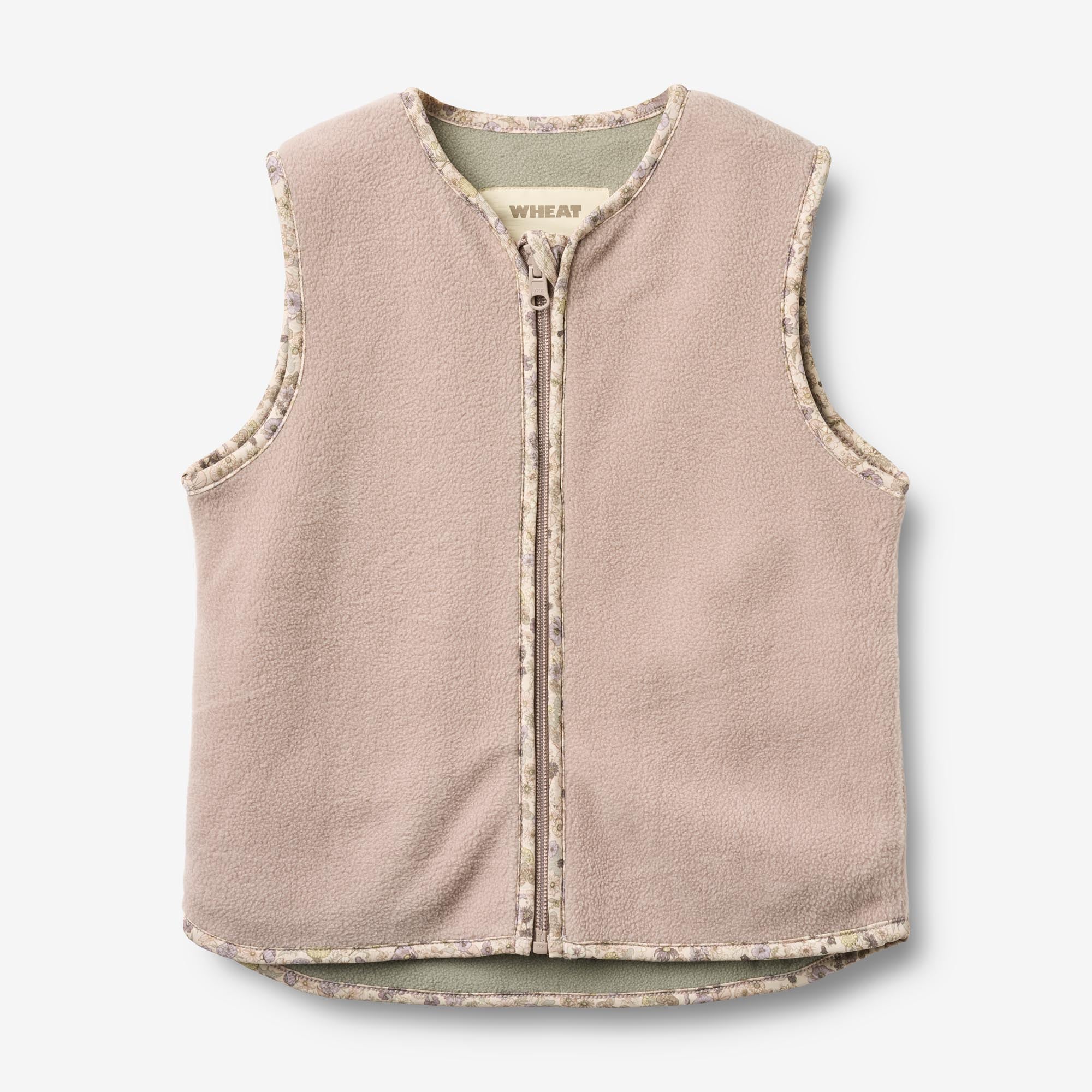 wheat-nonno-fleece-weste-soft-lavender-kinder image 1