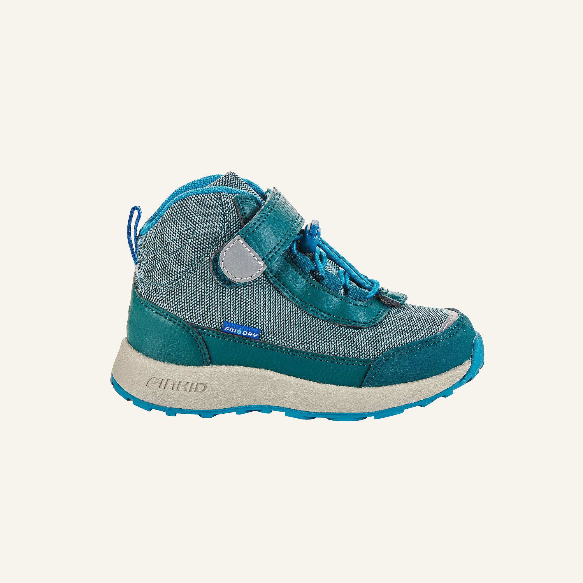 finkid-husky-vuori-bergstiefel-smoke-blue-deep-teal-wasserfest image 2