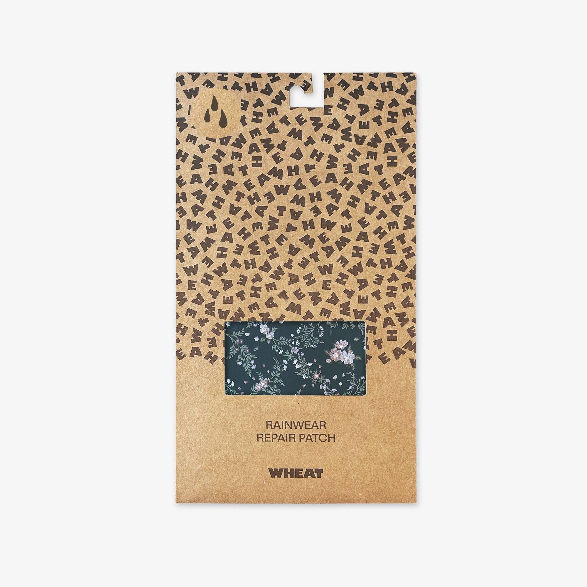 wheat-iron-on-patches-rainwear-forest-lake-flicken image 1