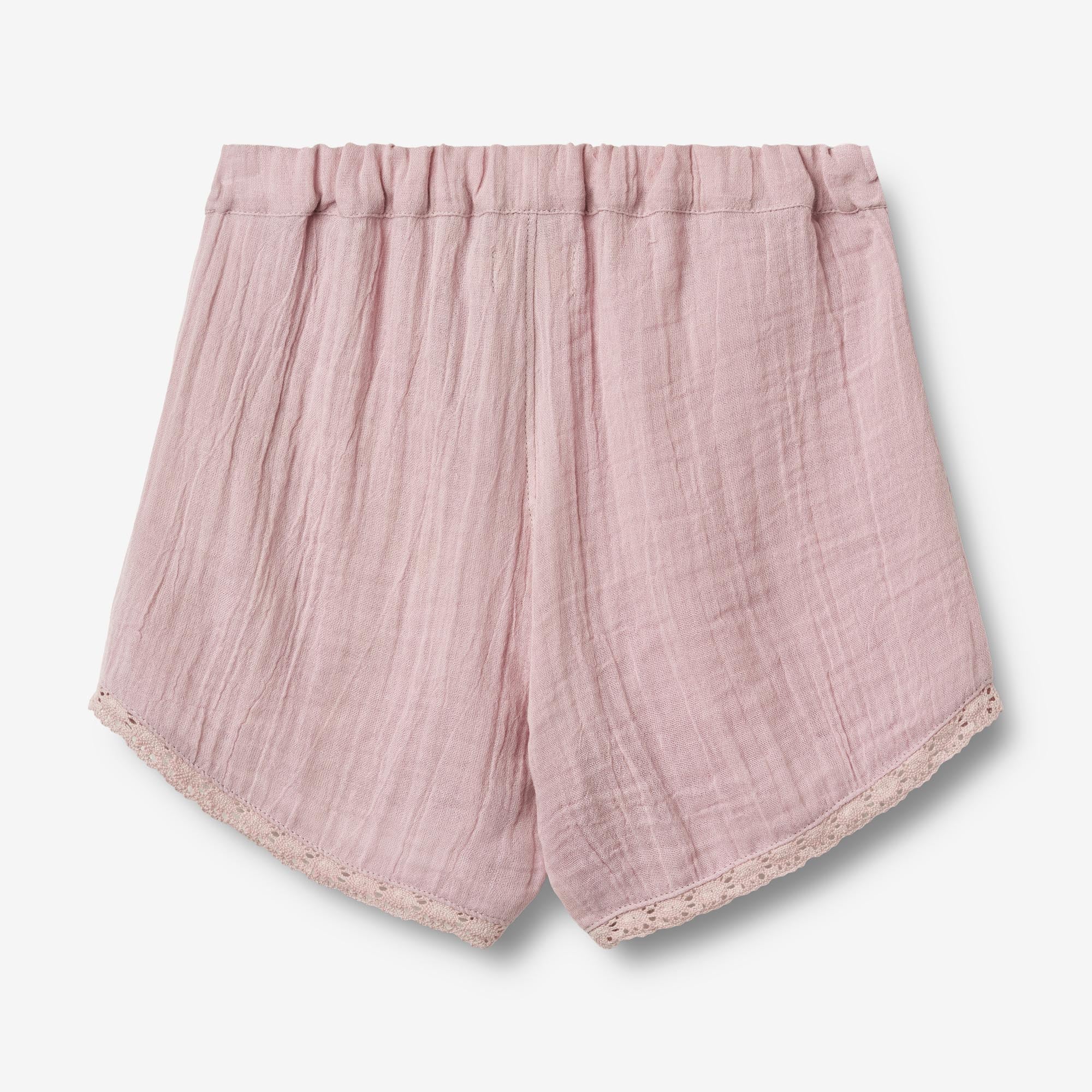 wheat-short-lace-eileen-shorts-lavender-mist-bio-baumwolle image 2