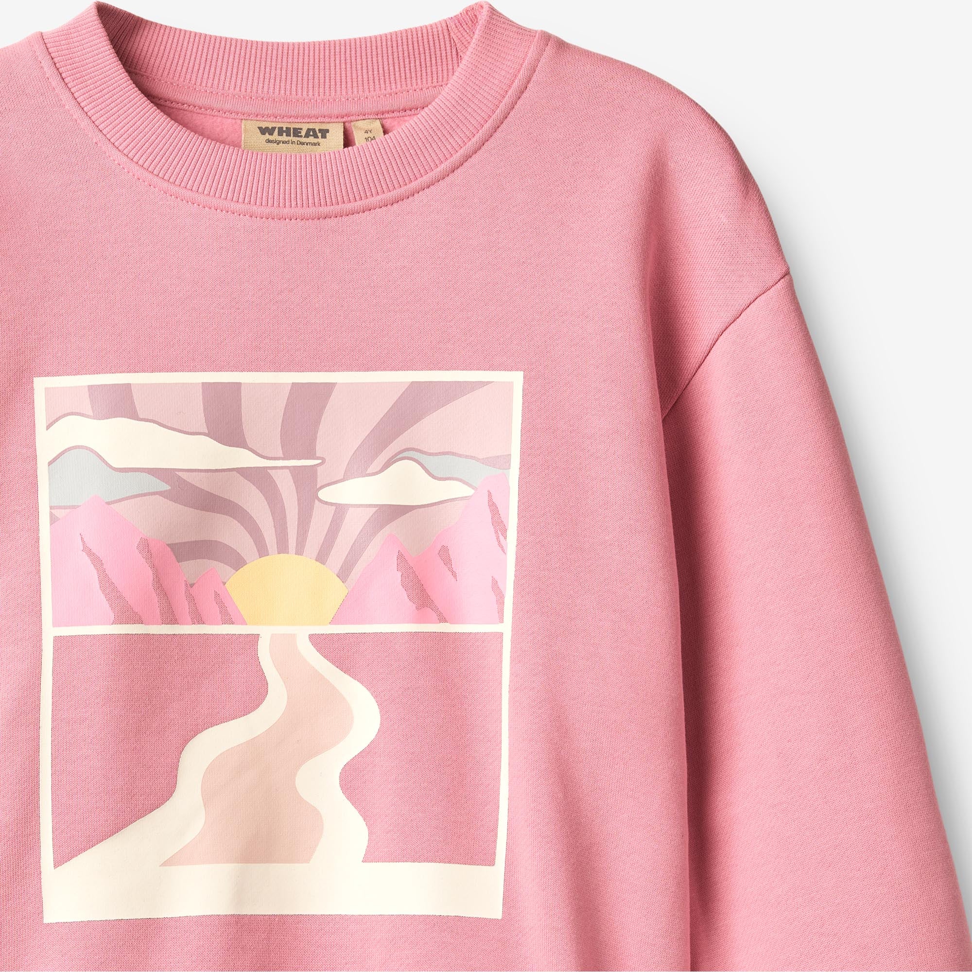 wheat-ellis-sweatshirt-wild-rose-bio-baumwolle-print image 3