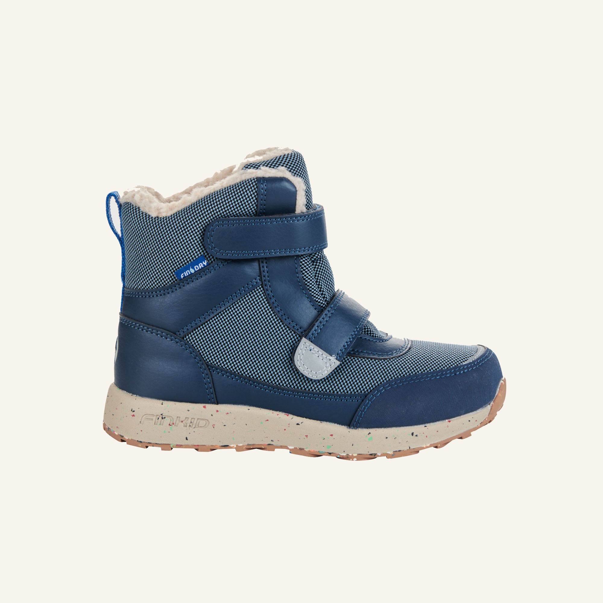 finkid-lappi-eko-winterschuhe-navy-denim-gr-23-wasserdicht image 8