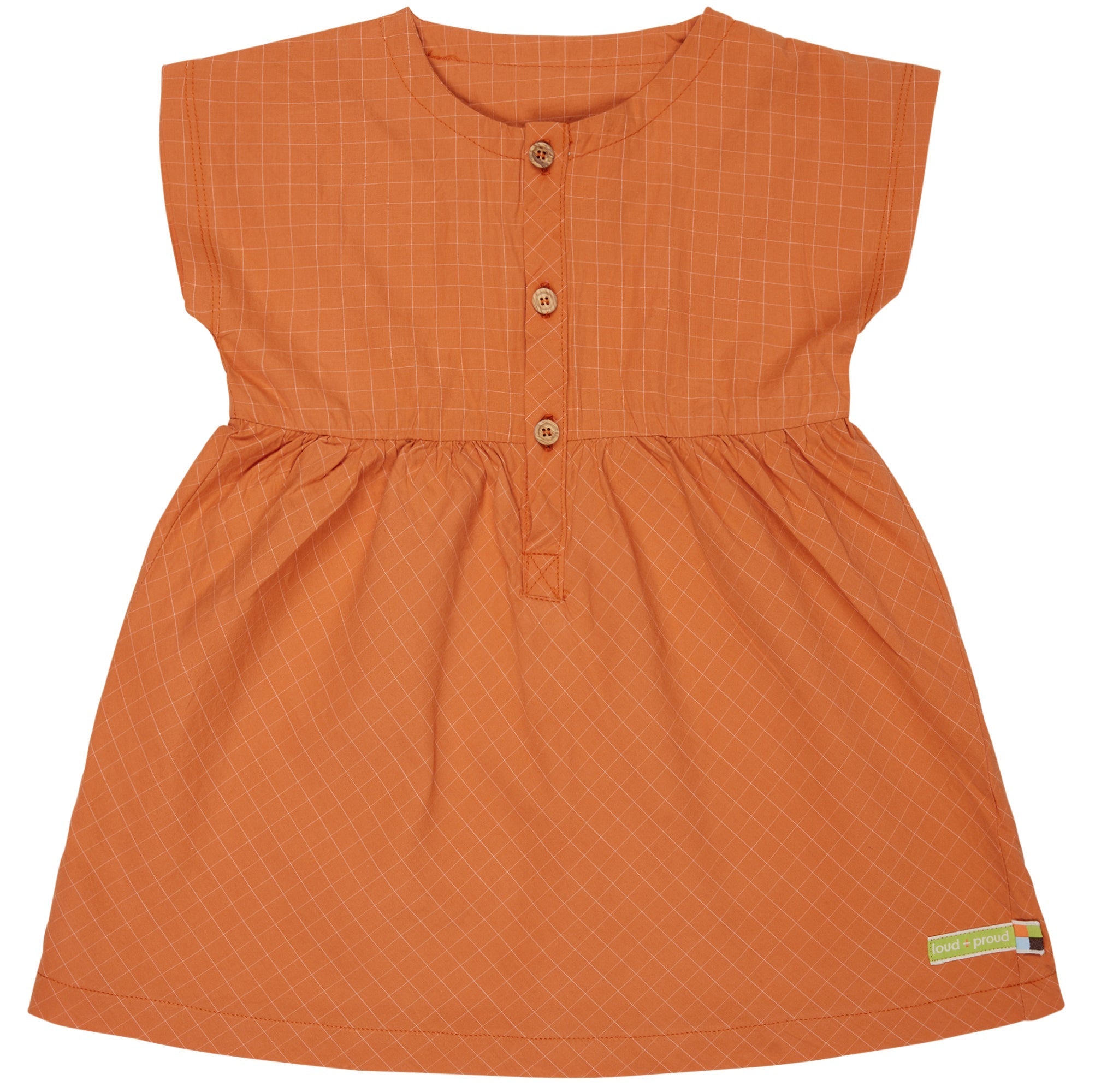 loud-proud-classics-kleid-karo-m-dchen-kleid-aster-98-104-popeline image 5