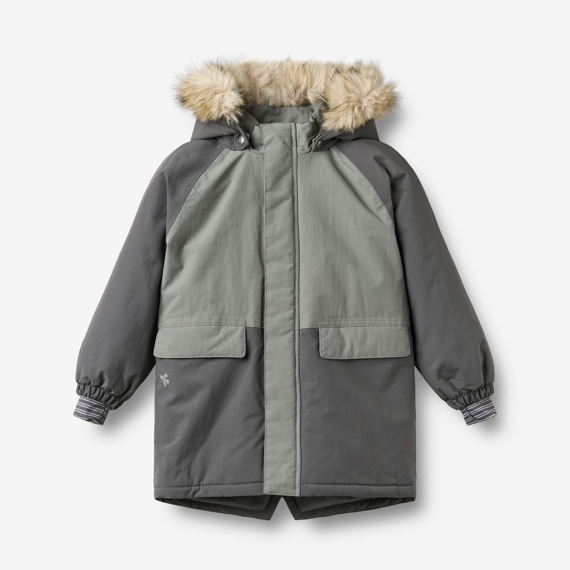 wheat-mallen-parka-dark-charcoal-wasserdicht-winterjacke image 1