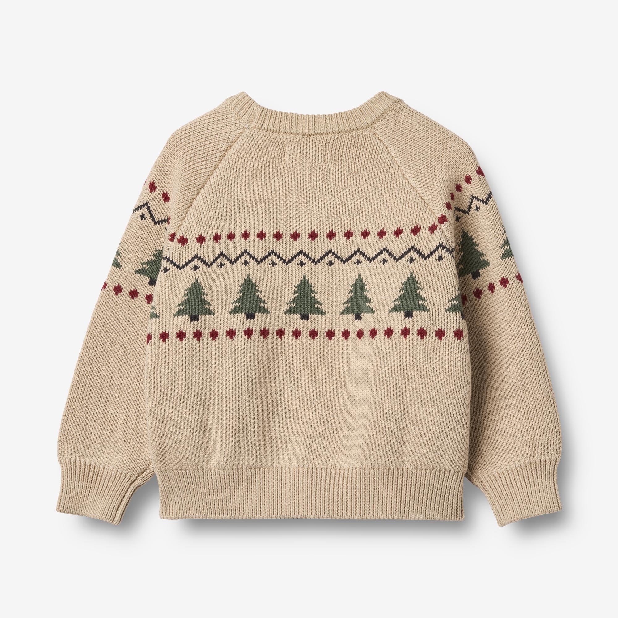 wheat-balou-jacquard-pullover-warm-sand-bio-baumwolle image 3