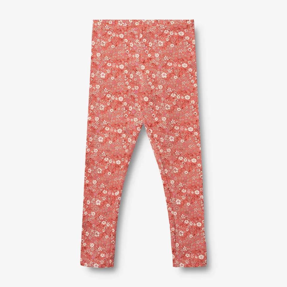 wheat-jules-jersey-leggings-coral-flowers-bio-baumwolle-2 image 1