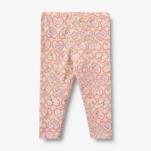 wheat-jules-leggings-magenta-heart-flowers-bio-baumwolle image 1