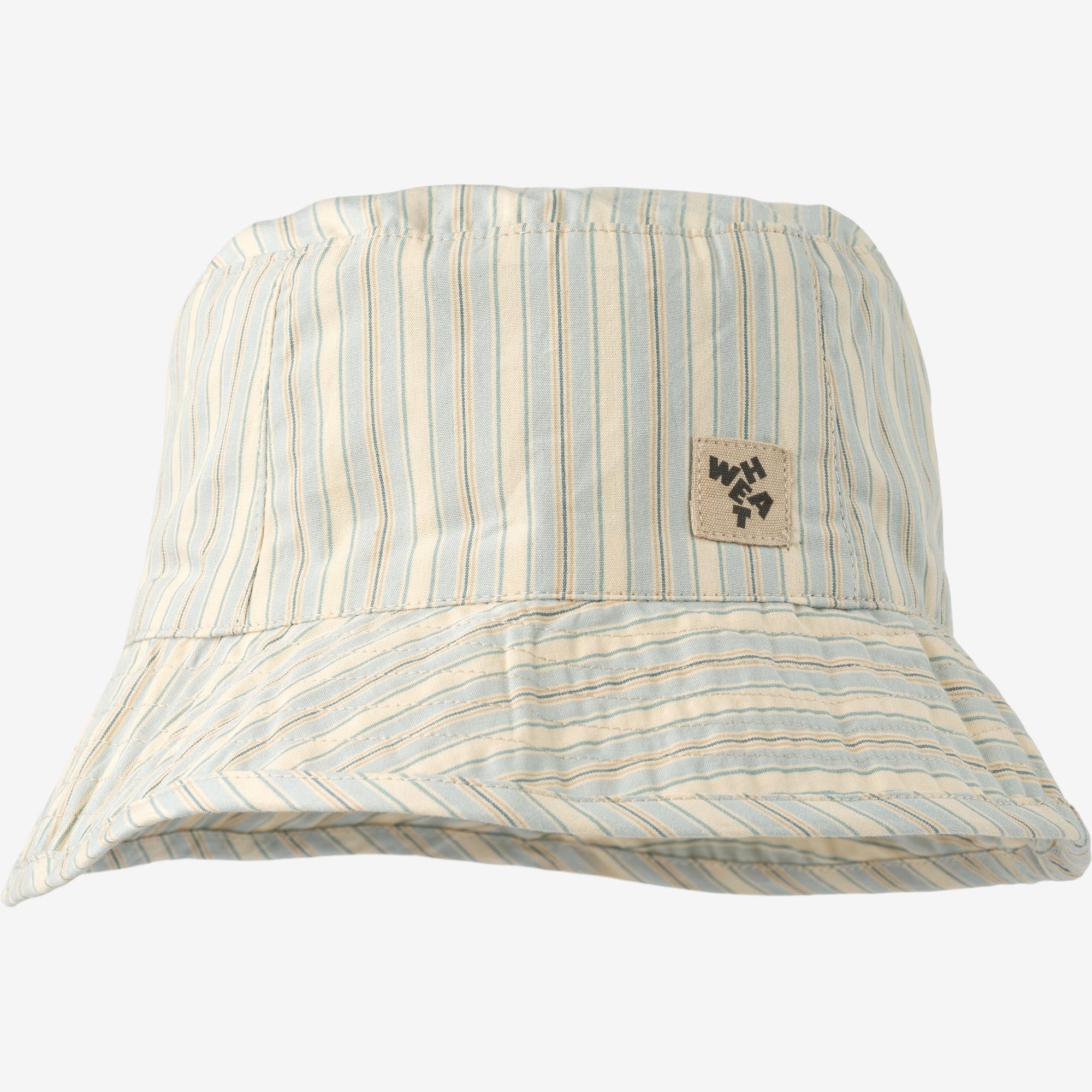 wheat-bucket-hat-alec-fischerhut-blue-ocean-stripe-bio-baumwolle image 1