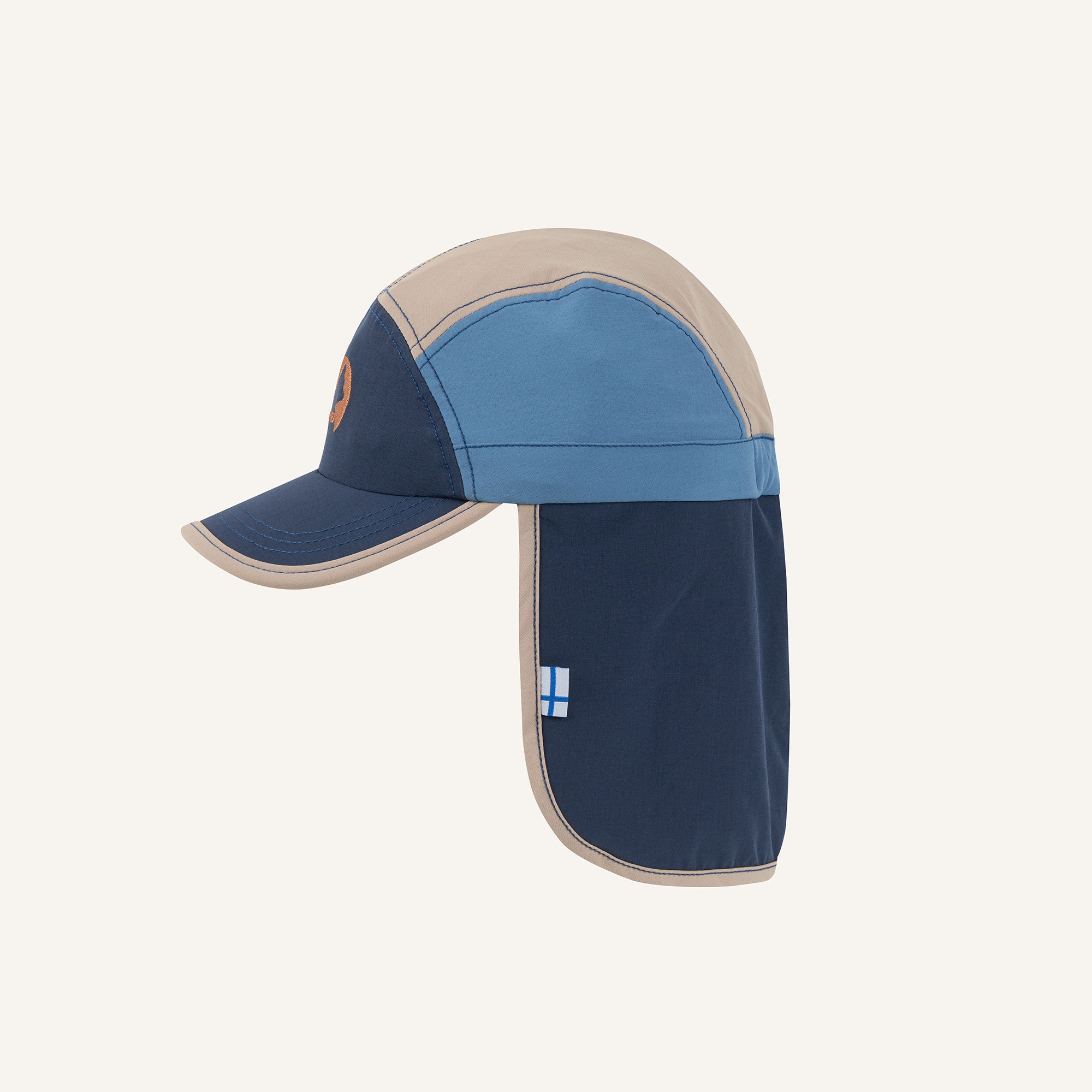 finkid-lakki-move-cap-deep-jungle-mix-m-upf-50-nacken image 1