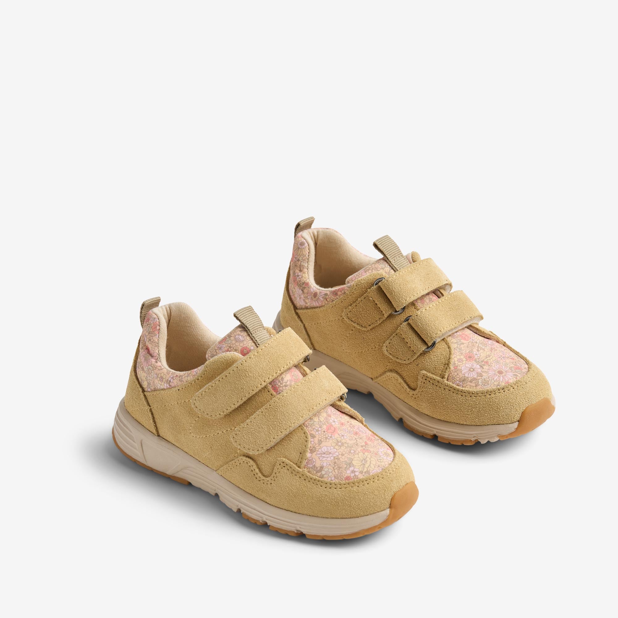 wheat-toney-sneaker-gelb-klett-kinderschuhe-leder image 1